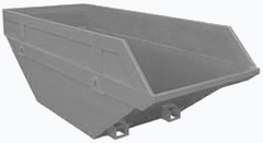 Schrägwandmulde Hoch